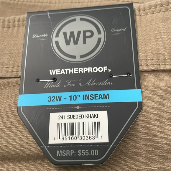 2 PAIRS OF WEATHERPROOF TRAIL UTILITY SHORTS *** FREE SHIPPING *** NWT Sz 32 - Picture 7 of 9